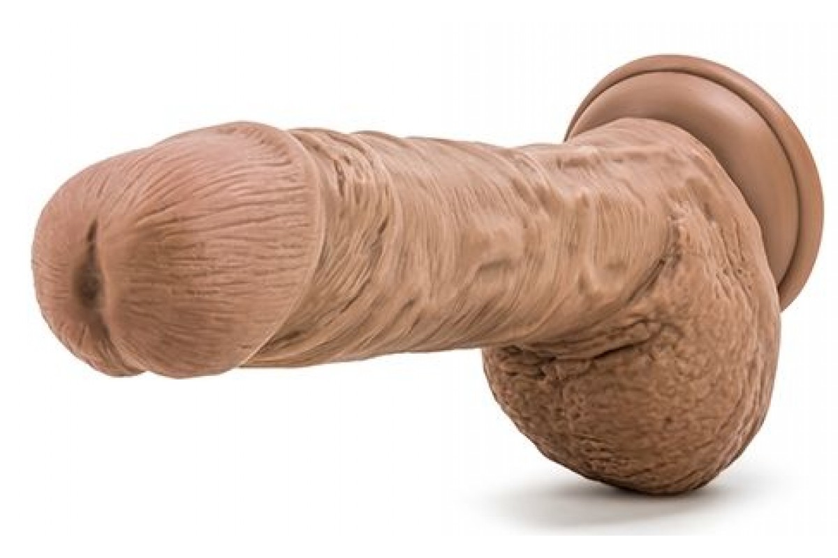 Реалистичный фаллоимитатор Your Personal Trainer L 22,9 см, o 3,8 см купить со скидкой в секс шопе  Фаллоимитаторы  Реалистики с мошонкой