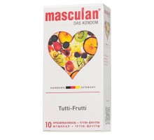 Презервативы Masculan Tutti-Frutti с фруктовым ароматом - 10 шт.