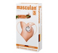 Презервативы Masculan Long Pleasure с продлевающим эффектом - 10 шт.