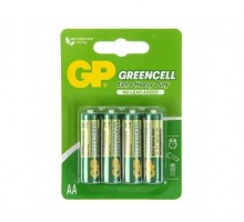 Батарейки солевые GP GreenCell AA/R6G - 4 шт.