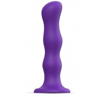 Фиолетовая насадка Strap-On-Me Dildo Geisha Balls size XL