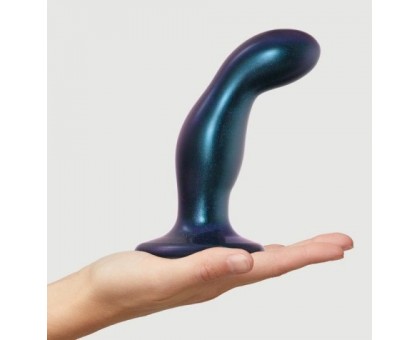 Темно-синяя насадка Strap-On-Me Dildo Plug Snaky size M