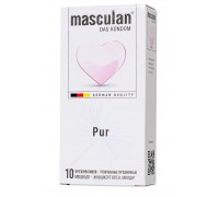 Супертонкие презервативы Masculan Pur - 10 шт.