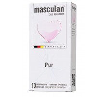 Супертонкие презервативы Masculan Pur - 10 шт.