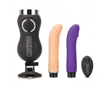 Портативная секс-машина Thrusting Compact Sex Machine c 2 насадками