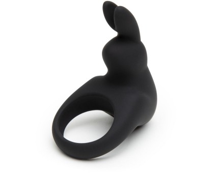 Черное эрекционное виброкольцо Happy Rabbit Rechargeable Rabbit Cock Ring