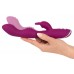 Фиолетовый вибратор A & G-Spot Rabbit Vibrator для стимуляции зон G и A - 23,6 см.