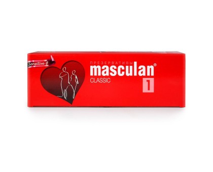 Нежные презервативы Masculan Classic 1 Sensitive - 150 шт.