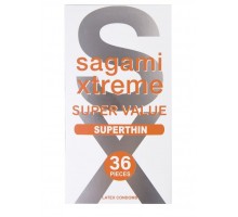 Ультратонкие презервативы Sagami Xtreme Superthin - 36 шт.