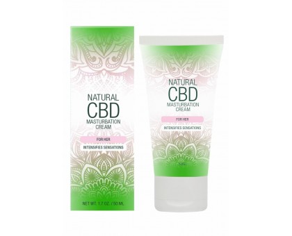 Крем для мастурбации для женщин Natural CBD Masturbation Cream For Her - 50 мл.