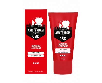 Пролонгирующий лубрикант CBD from Amsterdam Numbing Lubricant - 50 мл.