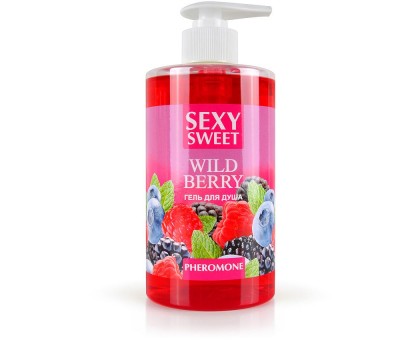 Гель для душа Sexy Sweet Wild Berry с ароматом лесных ягод и феромонами - 430 мл.