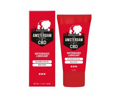 Лубрикант на водной основе CBD from Amsterdam Waterbased Lubricant - 50 мл.