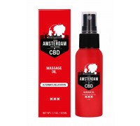 Стимулирующее массажное масло CBD from Amsterdam Massage Oil - 50 мл.