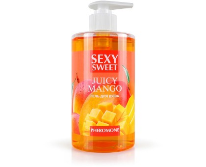 Гель для душа Sexy Sweet Juicy Mango с ароматом манго и феромонами - 430 мл.