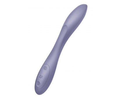 Сиреневый гибкий вибратор Satisfyer G-Spot Flex 2 - 19,5 см.