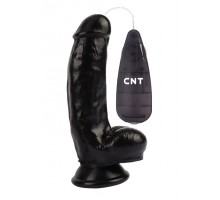 Черный вибратор-реалистик 6.9   Stud Realistic Dildo - 17,5 см.