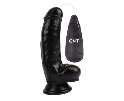 Черный вибратор-реалистик 6.9   Stud Realistic Dildo - 17,5 см.