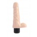 Телесный вибратор-реалистик Pleasure Vibrator - 19 см.