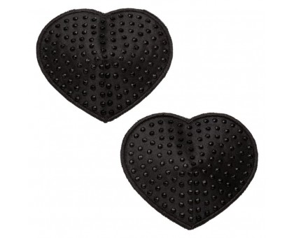 Черные пэстисы в форме сердечек Heart Pasties