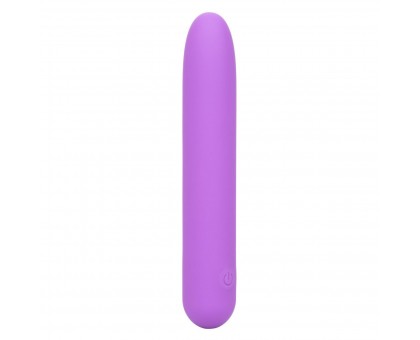 Фиолетовый мини-вибратор Bliss Liquid Silicone Mini Vibe - 10,75 см.