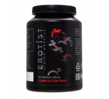 Капсулы для улучшения эректильной функции Erotist COMPLEX FOR MAN - 120 капсул (500 мг.)