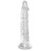 Прозрачный фаллоимитатор 8 Inch Dildo - 21,8 см.