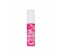 Интимный гель на водной основе Tutti-Frutti Bubble Gum - 30 гр.