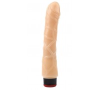 Телесный вибратор 9 Vibrating Dildo NO.2 - 22 см.