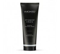 Массажный легкий крем WICKED Stripped plus Bare - 120 мл.