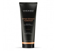 Массажный легкий крем WICKED Orange Blossom plus Patchouli - 120 мл.