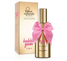 Гель с ароматом жвачки Bubblegum 2-in-1 Scented Silicone Massage And Intimate Gel - 100 мл.