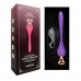 Фиолетовый вибромассажер Nipple Vibrator - 14,5 см.