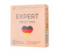 Ароматизированные презервативы EXPERT Fruit Mix - 3 шт.