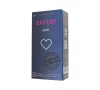 Светящиеся в темноте презервативы EXPERT Neon - 10 шт.