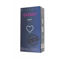 Светящиеся в темноте презервативы EXPERT Neon - 10 шт.