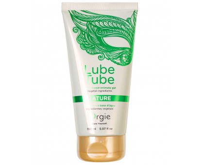 Интимный гель на водной основе Lube Tube Nature - 150 мл.