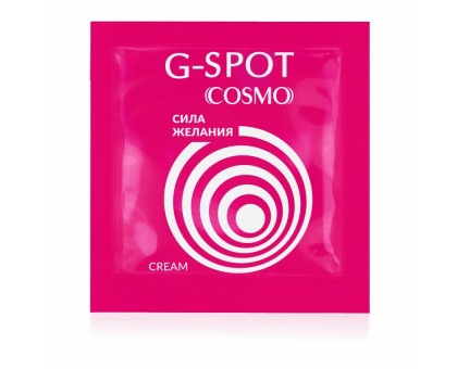 Стимулирующий интимный крем для женщин Cosmo G-spot - 2 гр.