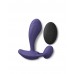 Темно-синий вибромассажер Witty P&G Vibrator with Remote Control