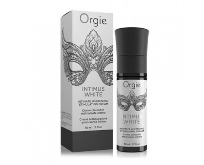 Осветляющий и стимулирующий крем Orgie Intimus White для интимных зон - 50 мл.