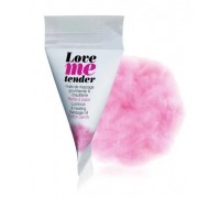 Съедобное согревающее массажное масло Love Me Tender Cotton Candy с ароматом сладкой ваты - 10 мл.