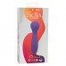 Фиолетовый вибромассажер Stella Liquid Silicone “O” Wand - 17,75 см.