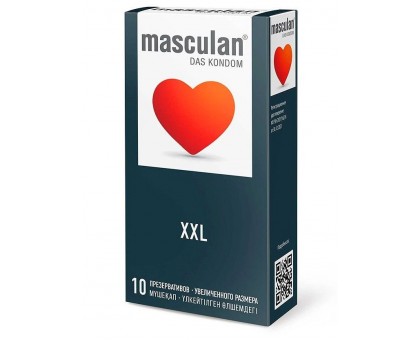 Презервативы увеличенного размера Masculan XXL - 10 шт.