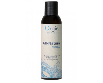 Интимный гель на водной основе Orgie All-Natural Acqua - 150 мл.