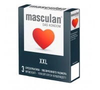 Презервативы увеличенного размера Masculan XXL - 3 шт.