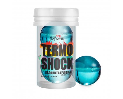 Интимный гель Termo Shock Hot Ball с разогревающе-покалывающим эффектом (2 шарика по 3 гр.)