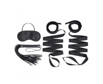 Эротический набор 4PC Bondage Bed Strap & Flogger Kit