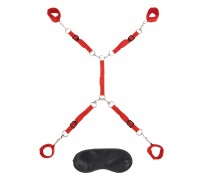 Красная фиксация на матрас Classic Bedspreader
