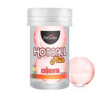 Лубрикант на масляной основе Hot Ball Plus с разогревающим эффектом (2 шарика по 3 гр.)