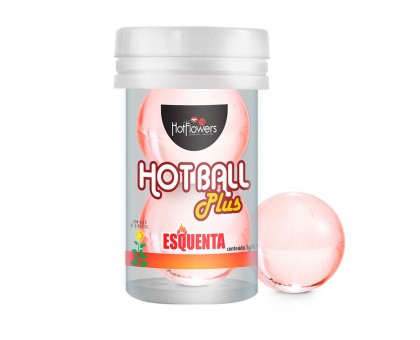 Лубрикант на масляной основе Hot Ball Plus с разогревающим эффектом (2 шарика по 3 гр.)